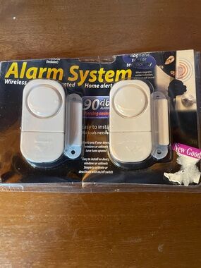 Wireless Home Alarm System Sensor Kit - White